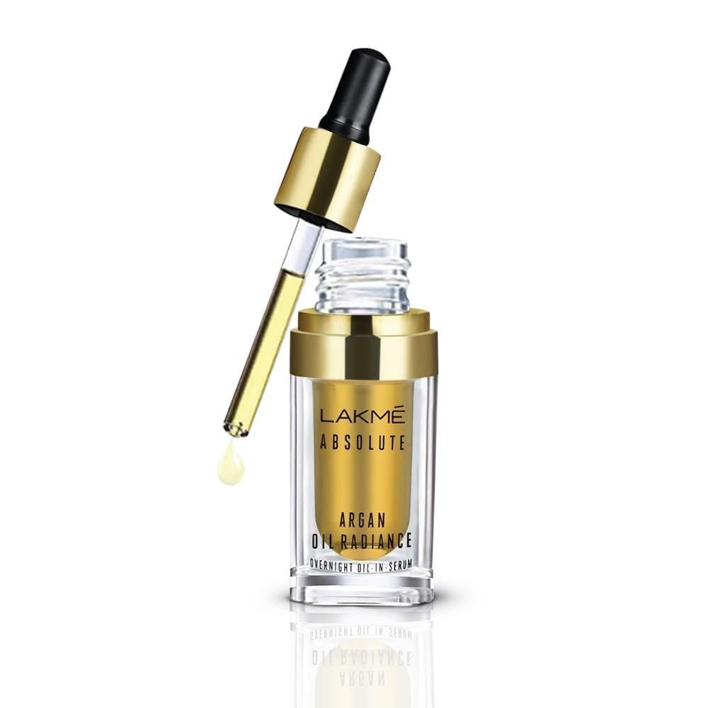 Faast 288reg 500 Lakme Absolute Argan Oil Radiance Overnight Oil-in-serum 15 Ml
