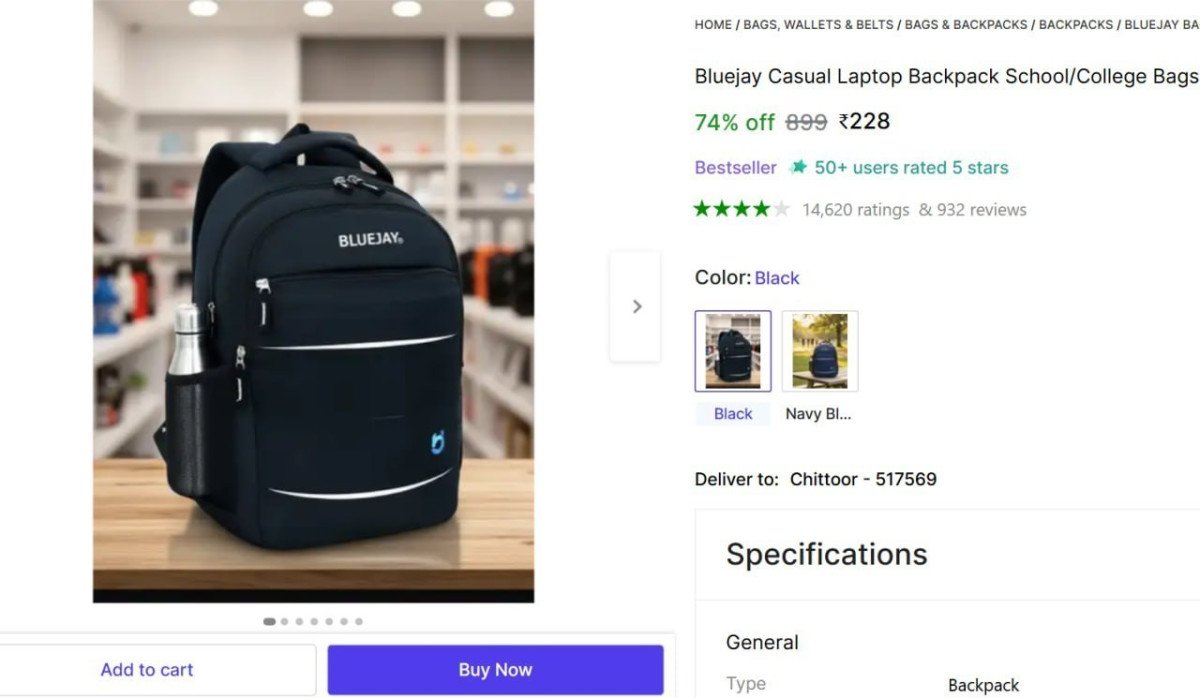 L School College Backpack 228