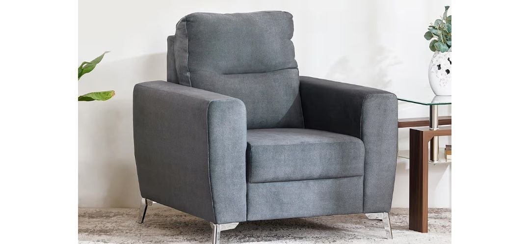 Home Centre 1 Seater Helios Vive Fabric Sofa Fabric Sofa (grey) 1 Year Warranty 5 399 Effective Apply 4 000 Coupon599 With Hdfc Cc Emi More Deta