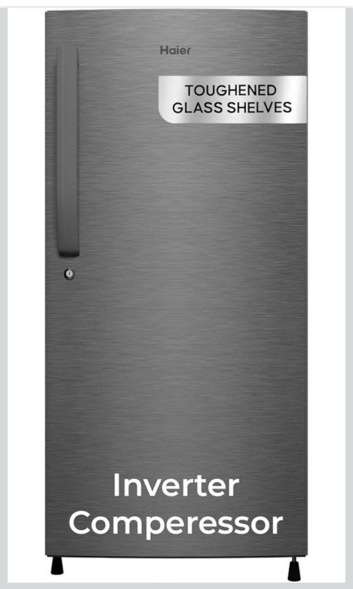 Haier 190l 5 Star Direct Cool Single Door Refrigerator Inverter Compressor 13 450