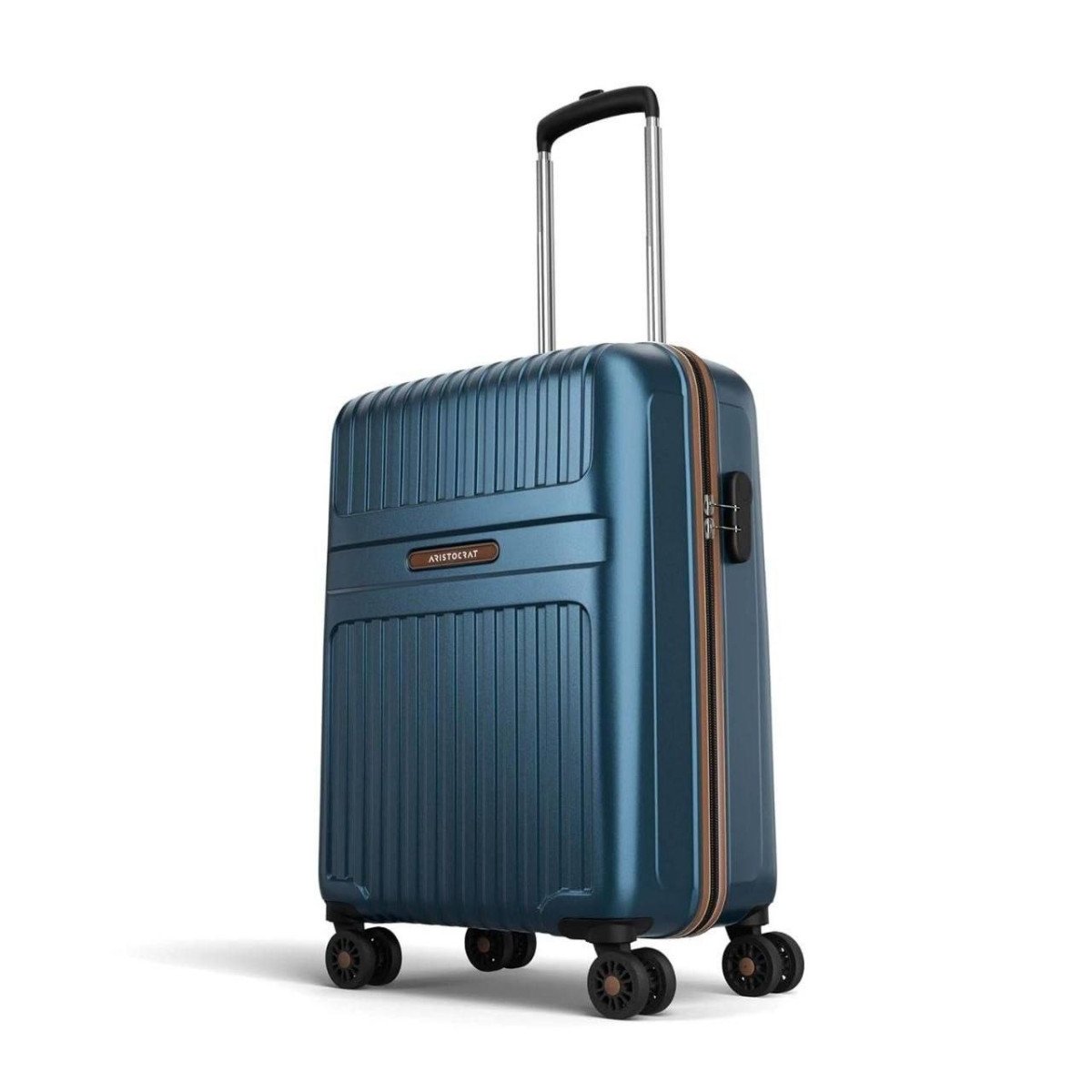 Grab 1 579aristocrat Atlas Cabin Trolley Bag 55cm Small Hard Luggage