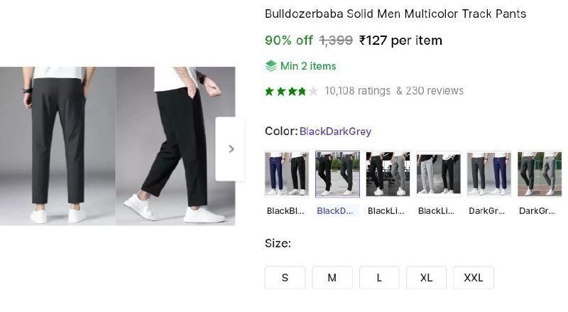 Men S Trouser 127 Check Min Buy Quantity