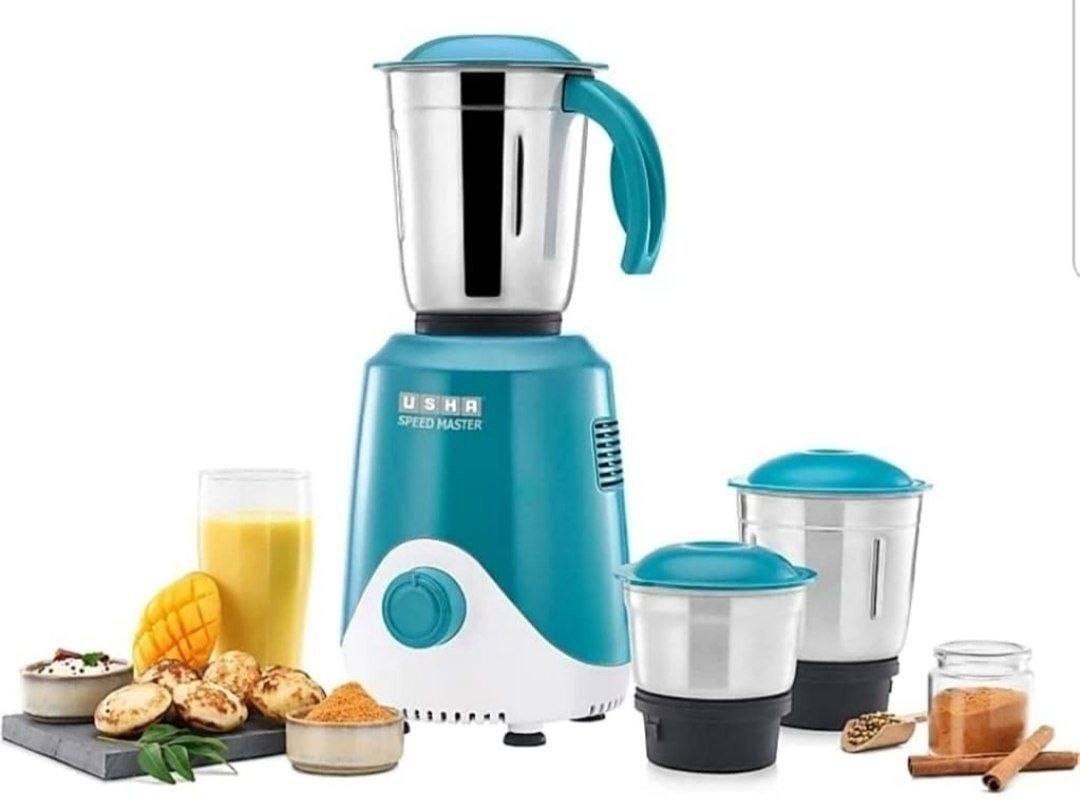699usha Speed Master 500w With 3 Jars