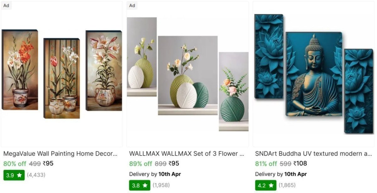 Shopsy Wall Painting Decor From 95 More