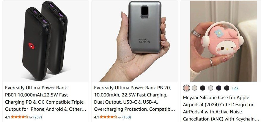 Amazon Mobile Accessories Under 999link