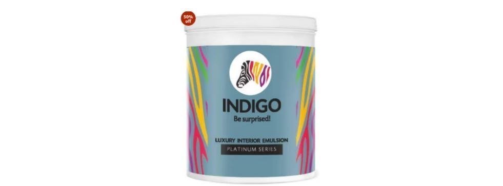 Indigo Luxury Interior Emulsion 10l White 3636 Reg 5000200 With Sbi Cc 4l 1359sbi Cc