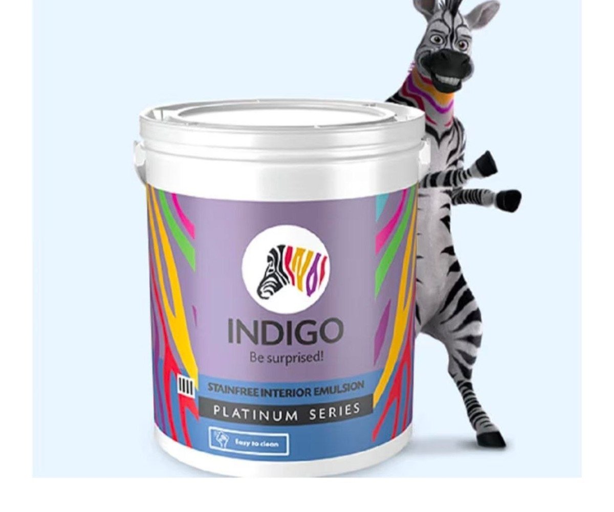 Grab Faast Indigo Stain Interior Emulsion 4 Liters White At 935reg 2k