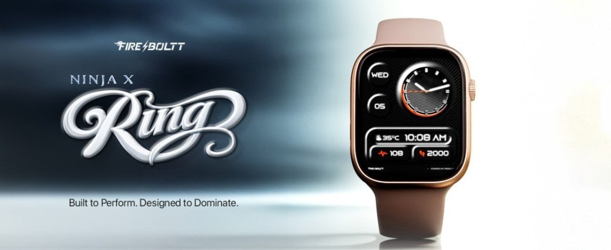 Fire-boltt Ninja X Ring Smart Watch With 1 96 1399