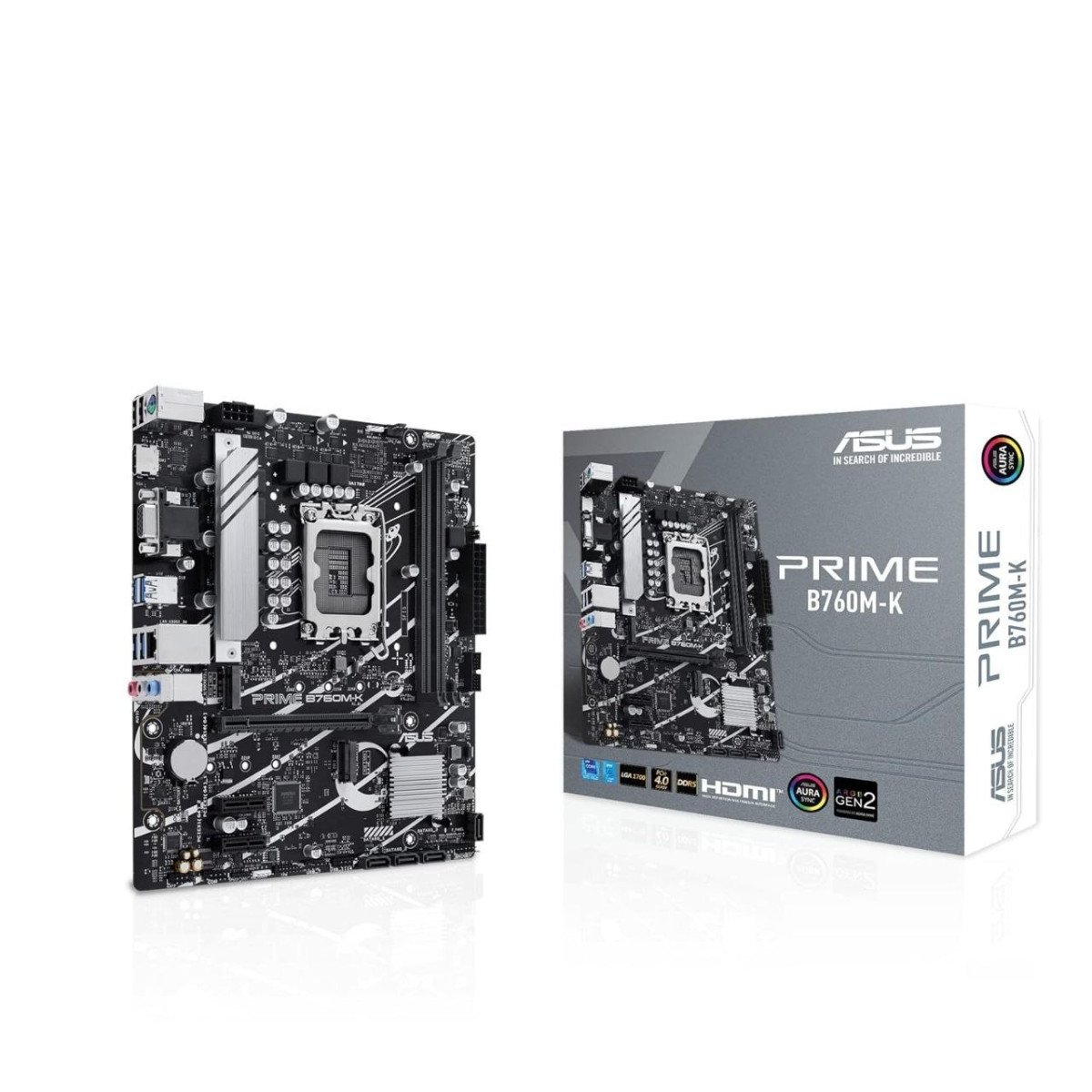 Faaasssttt 8 305with Bobcard Offerreg 11kasus Prime B760m-k An Intel B760 Lga 1700 Matx Motherboard