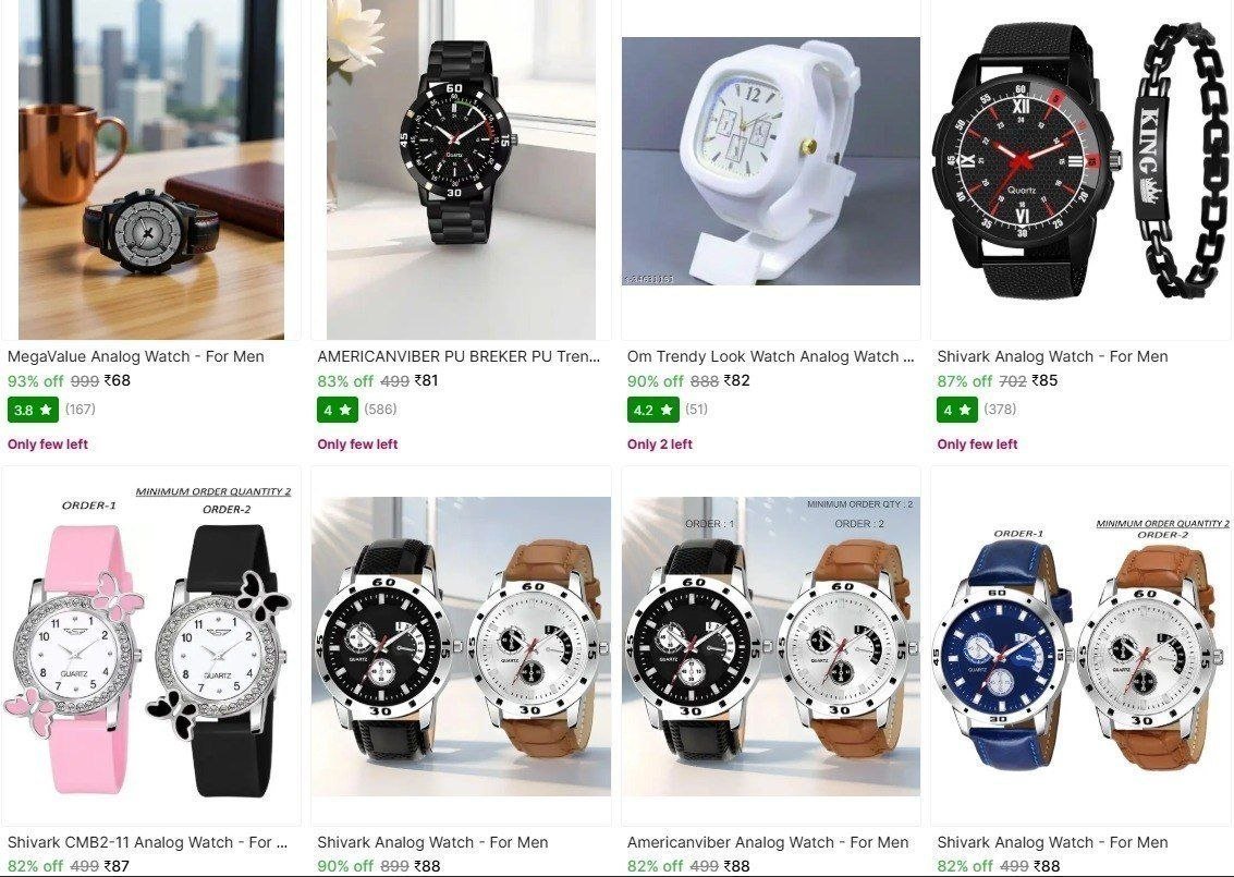 Shopsy Grab Bollywod Saree 177 Analog Watch 64