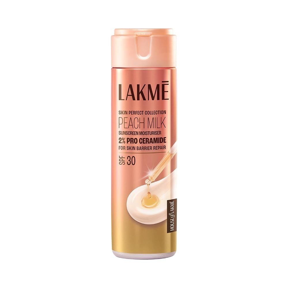 Lakm Peach Milk Moisturiser Spf 30 With 2 Pro-ceramide 200ml