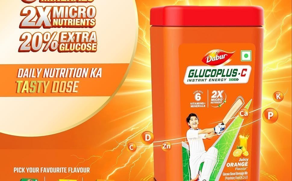 Dabur Glucoplus C Instant Powder 400gm 126135