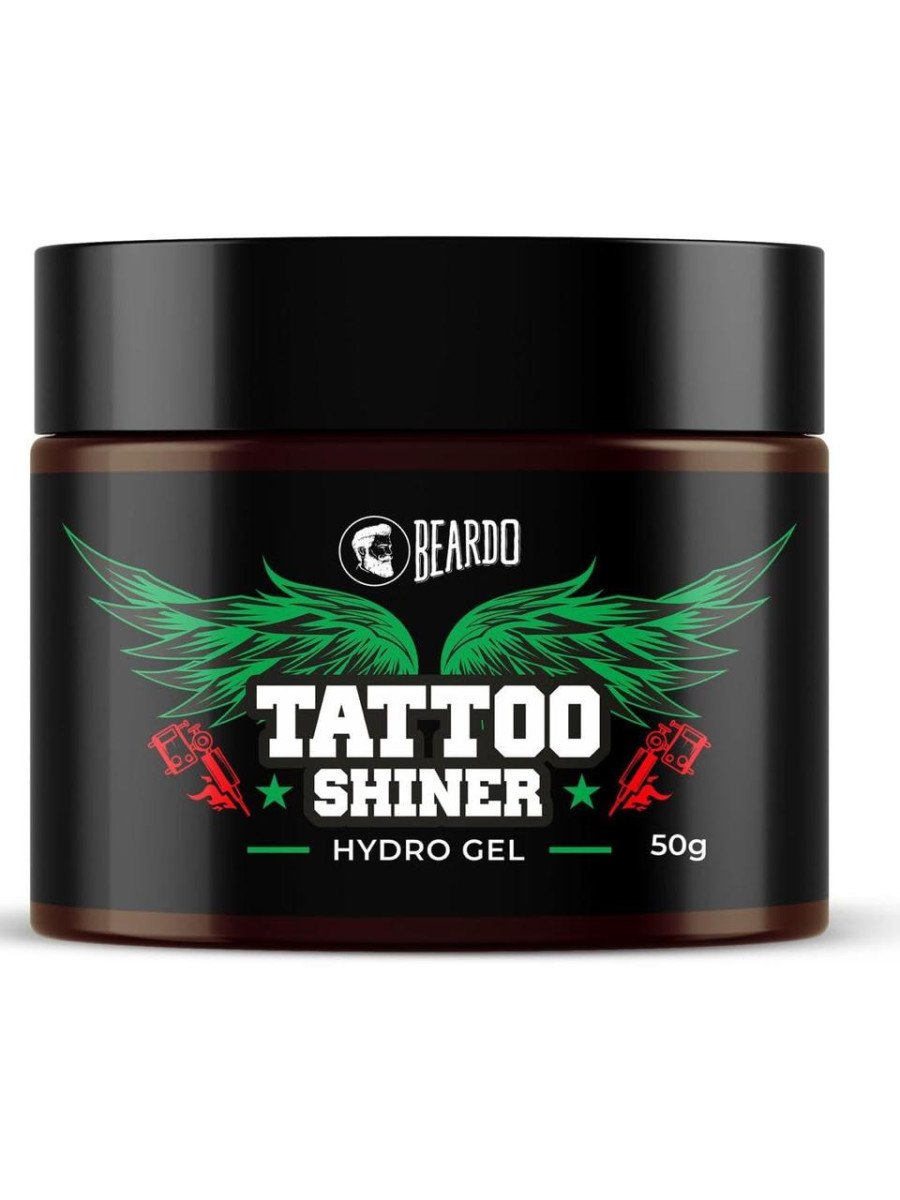 Beardo Tattoo Shiner Gel 50g Hydro Gel Heals Maintains Tattoo Ink 170