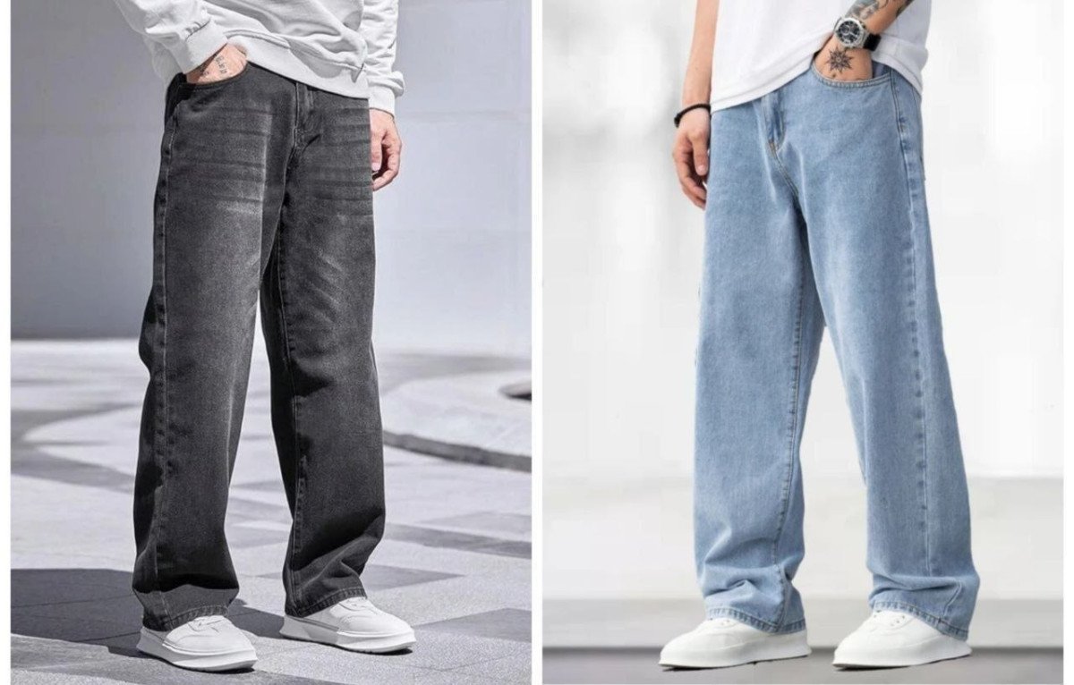 Loot Premium Quality Loose Jeans 1 Click 2 Click