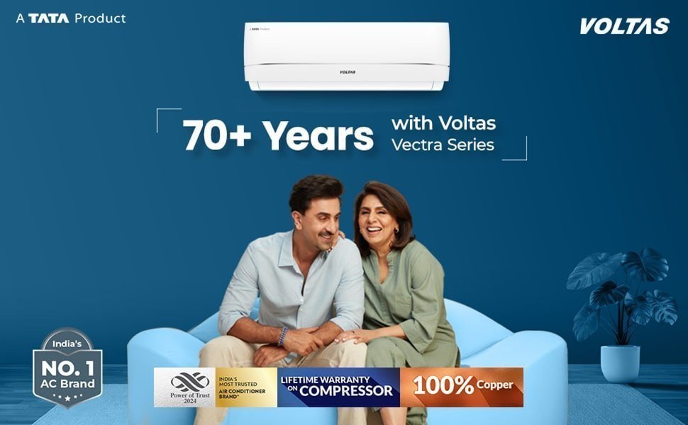 Selected Pincode Voltas 1 5 Ton 3 Star Split Ac 27 490 Flat 6500 With Hdfc 
