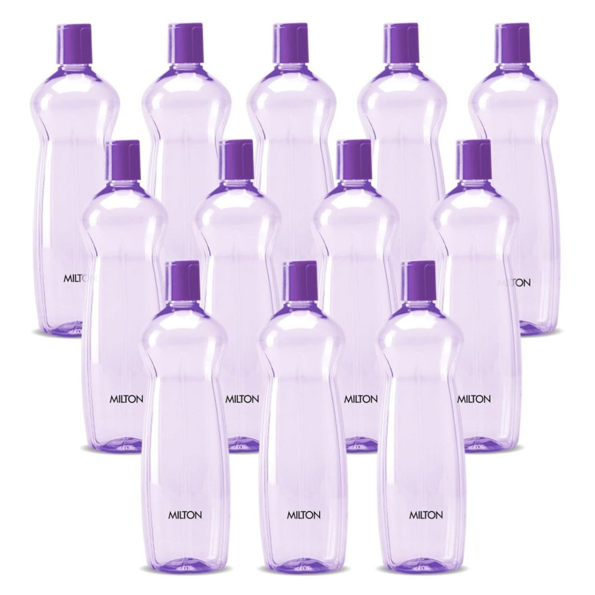 Milton Pacific 1000 Pet Water Bottles 1 Litre Each Set Of 12 Purple 351