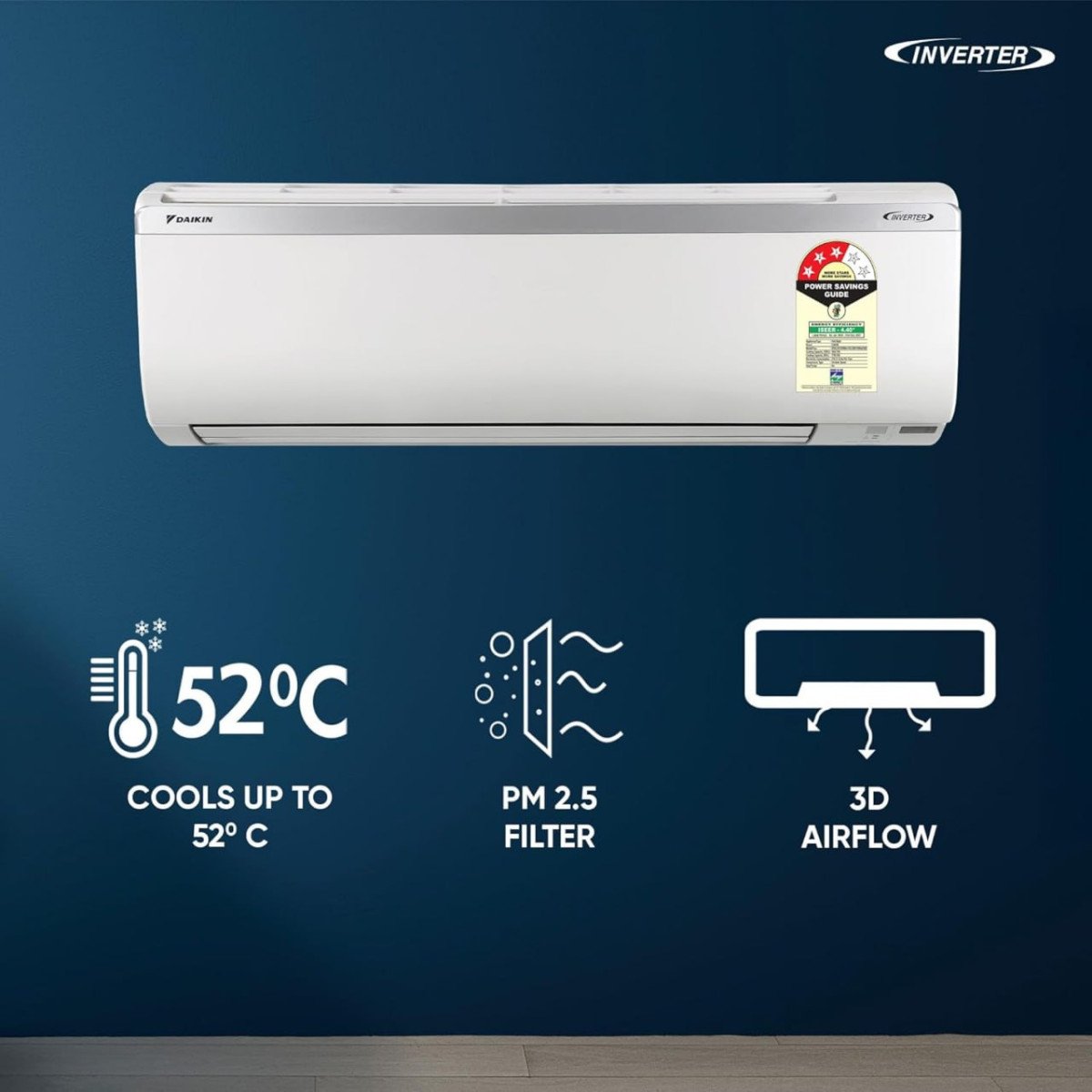 Loot Daikin 1 5 Ton 3 Star New Star Rated Inverter Split Ac 29 990 Apply 10