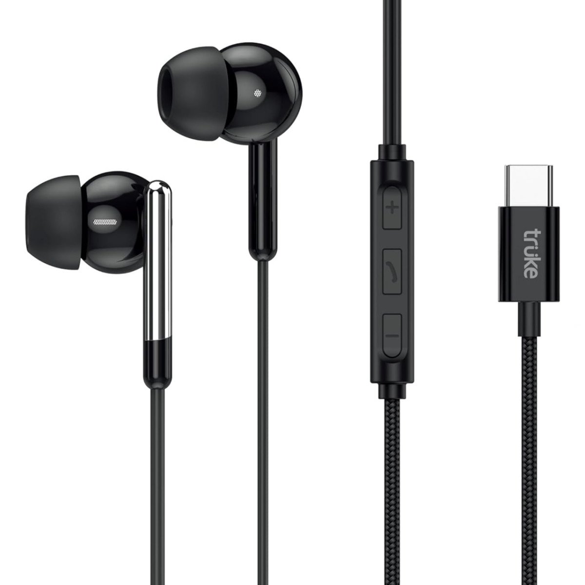 Truke Bass H1 Premium In-ear Type-c Wired Earphones 290apply 3 Coupon