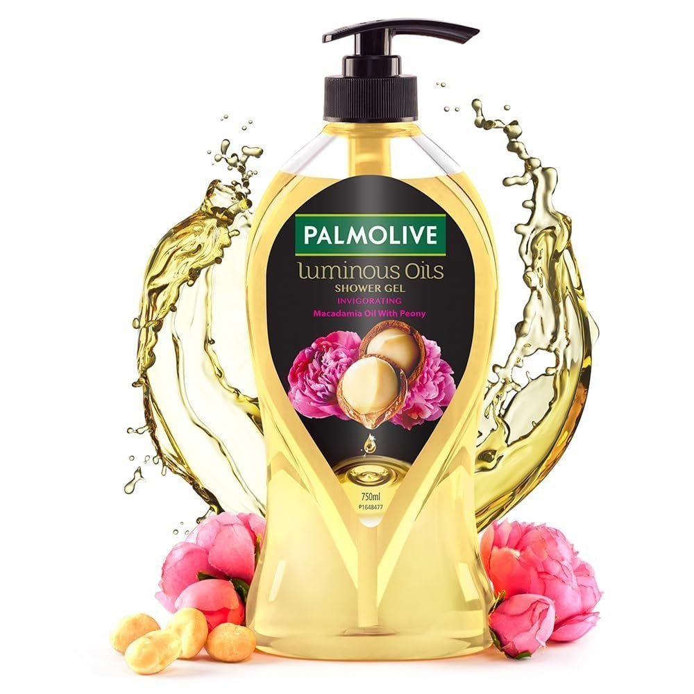 Palmolive Luminous Oil Invigorating Body Wash 750ml Pump Bottle 220