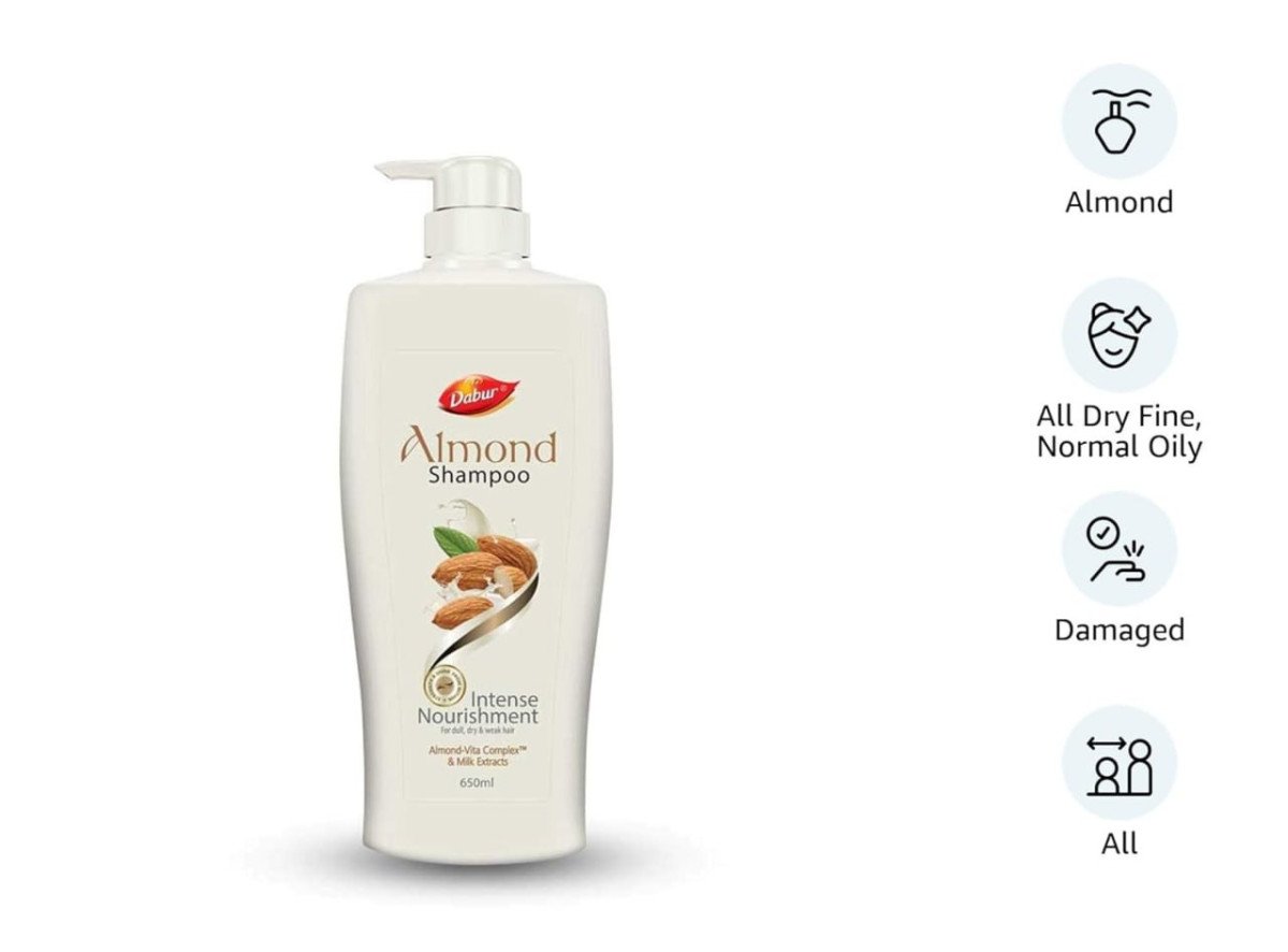 Dabur Almond Shampoo - 650 Ml 202apply 3 Coupon