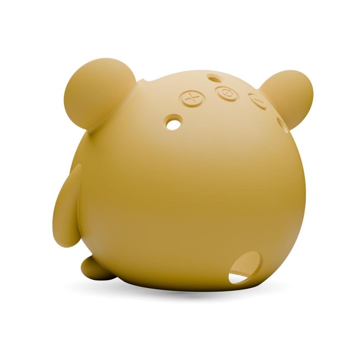 Bonkaso Teddy Design Protective Silicone Sleeve Cover For Amazon Echo Pop G