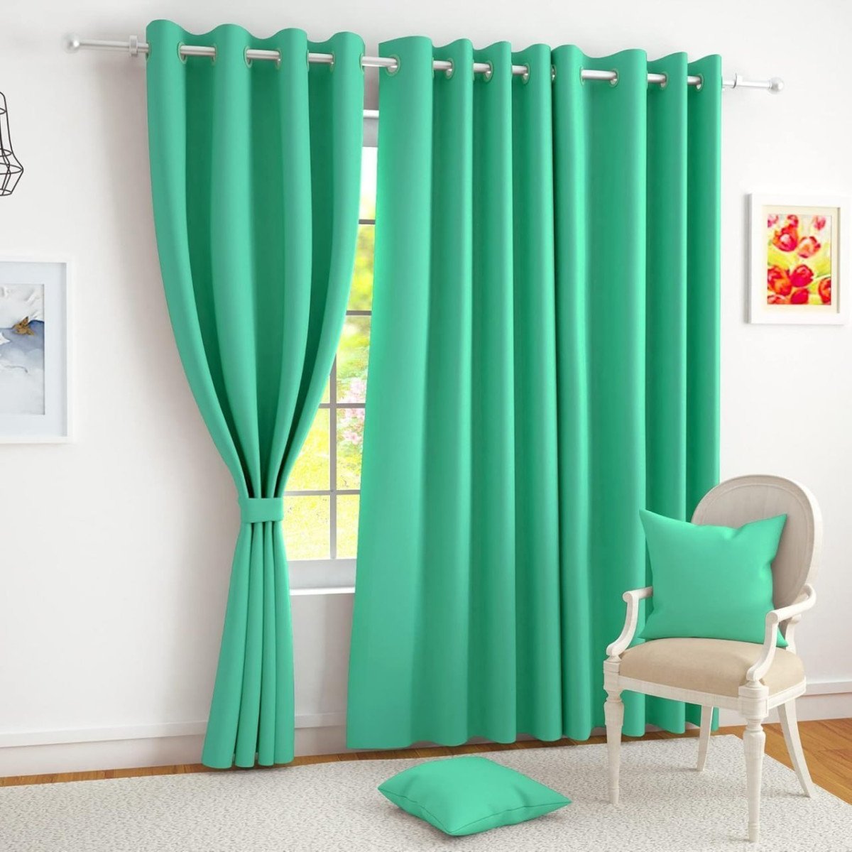 Story Home 100 True Blackout Window Curtains 5 Feet Set Of 2 71920 Coupon A