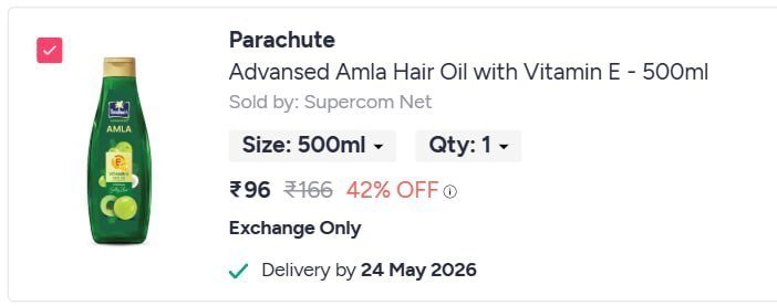 Parachute Hair Oil (500ml) 96