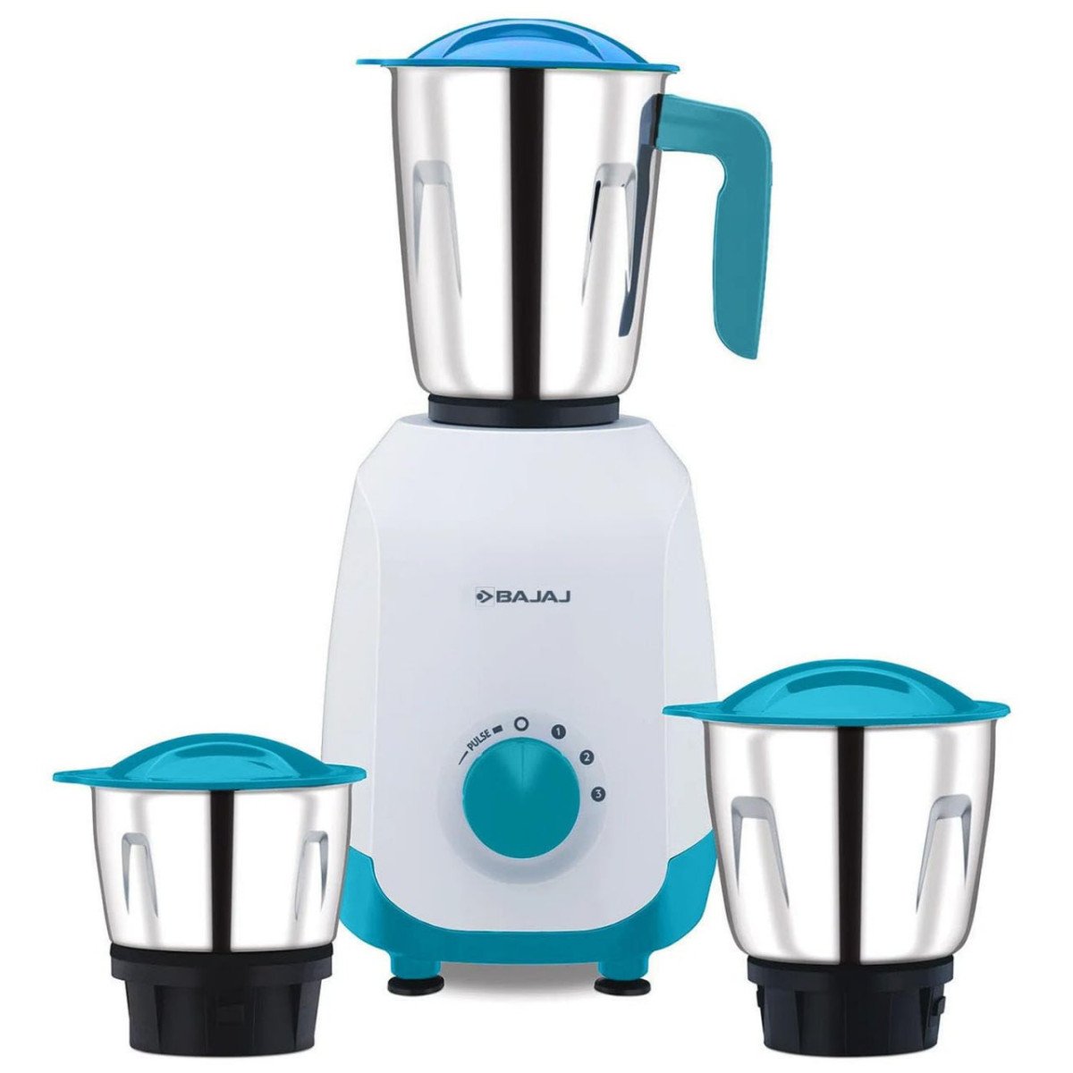 Bajaj Ninja Series Notch 500w Mixer Grinder (410651) With 3 Stainless Steel
