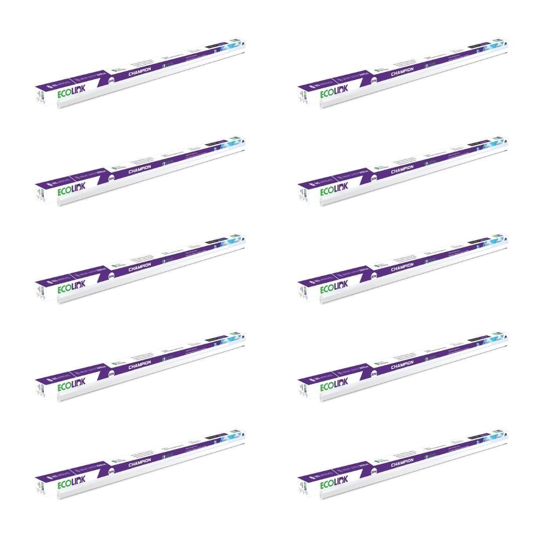 Ecolink 20-watt Led Batten Tubelight Champion Compact 4-ft Led Batten For L