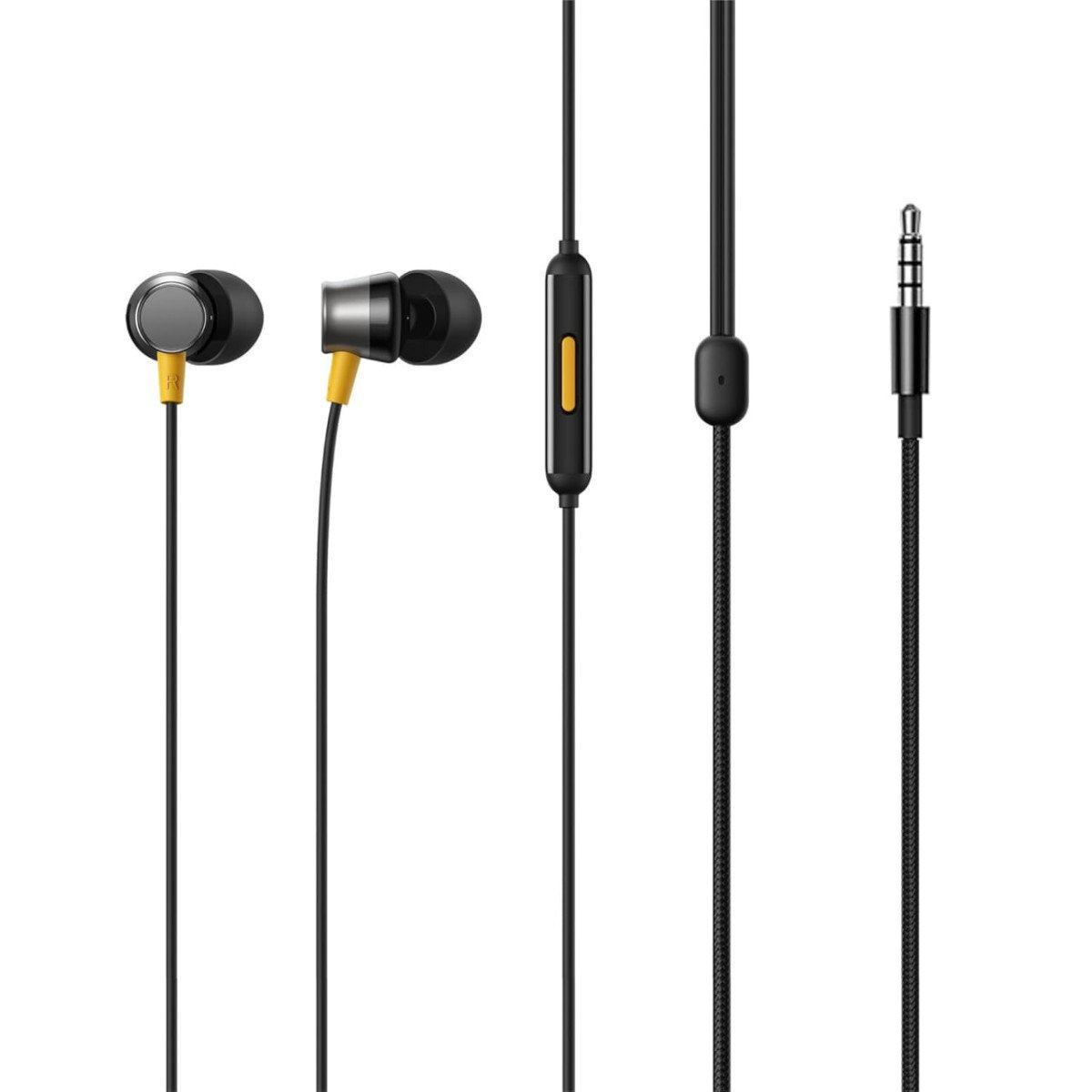 Realme Buds 3 (3 5 Mm) Wired In Ear Earphones With Mic (black) 559