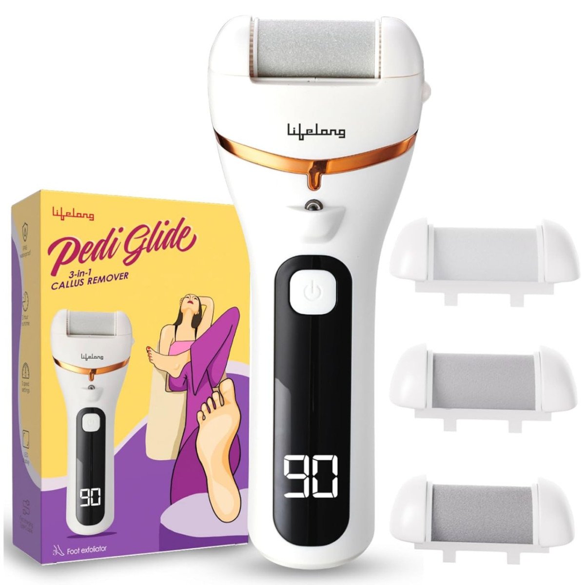 Lifelong Callus Remover For Feet Electronic 699