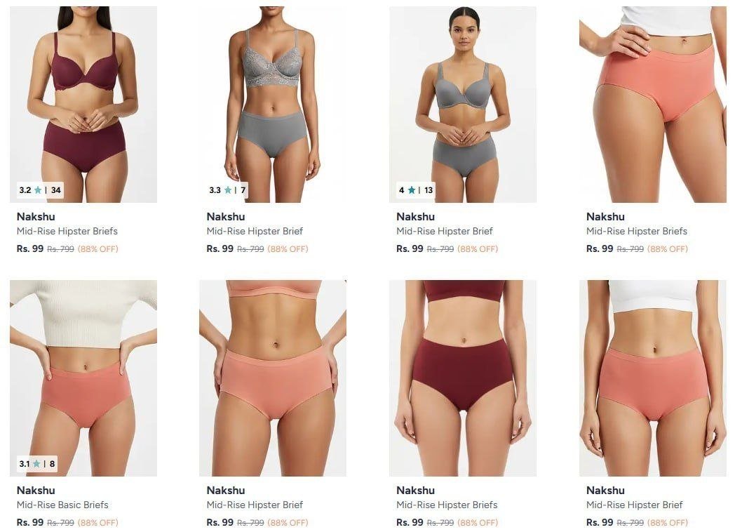 Women Hipster Briefs 99