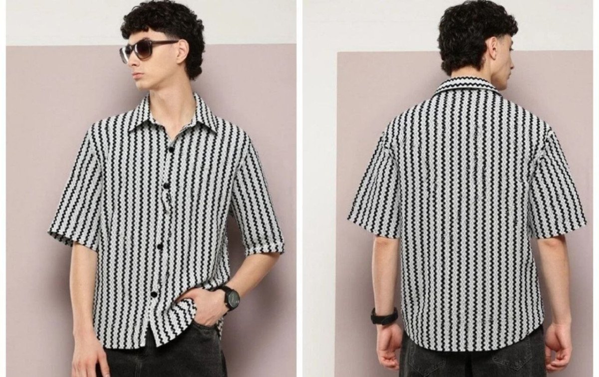 Loot Summer Comfortable Striped Half Sleeve Shirt With Lowest Best Shop Now