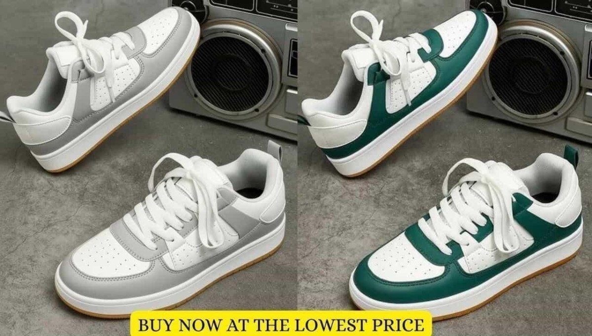Loot Mens High Quality White Sneaker Now At The Lowest Shop Now