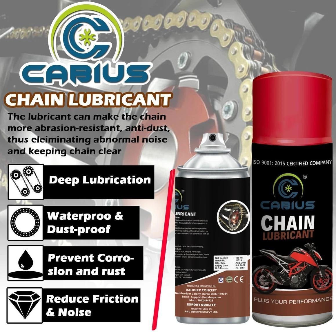 Flipkart Chain Lube Spray At Rs 152