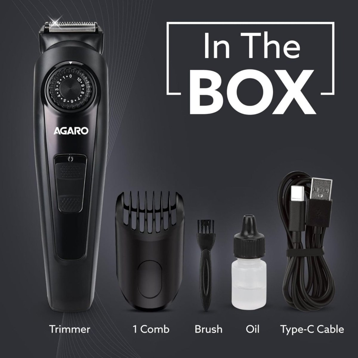 Agaro Beard Trimmer Mt1122 574