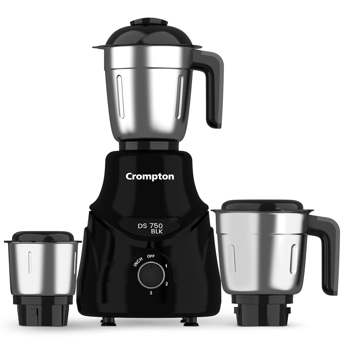 Crompton Ds 750w Mixer Grinder- 750w Powertron Motor For Faster Grinding Re