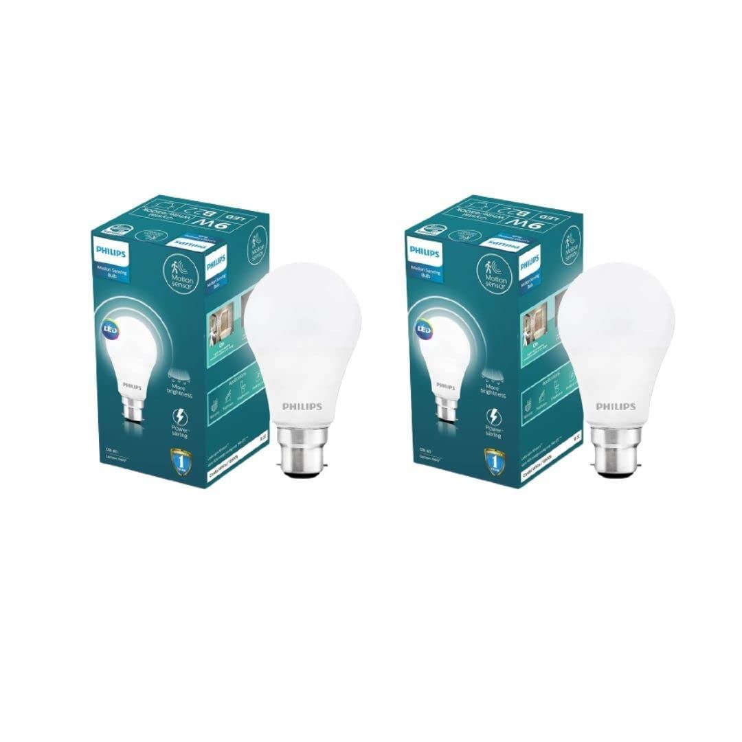 Philips Motion Sensor B22 Led Bulb Motion Sensor Light For Home Pack Of 2 3