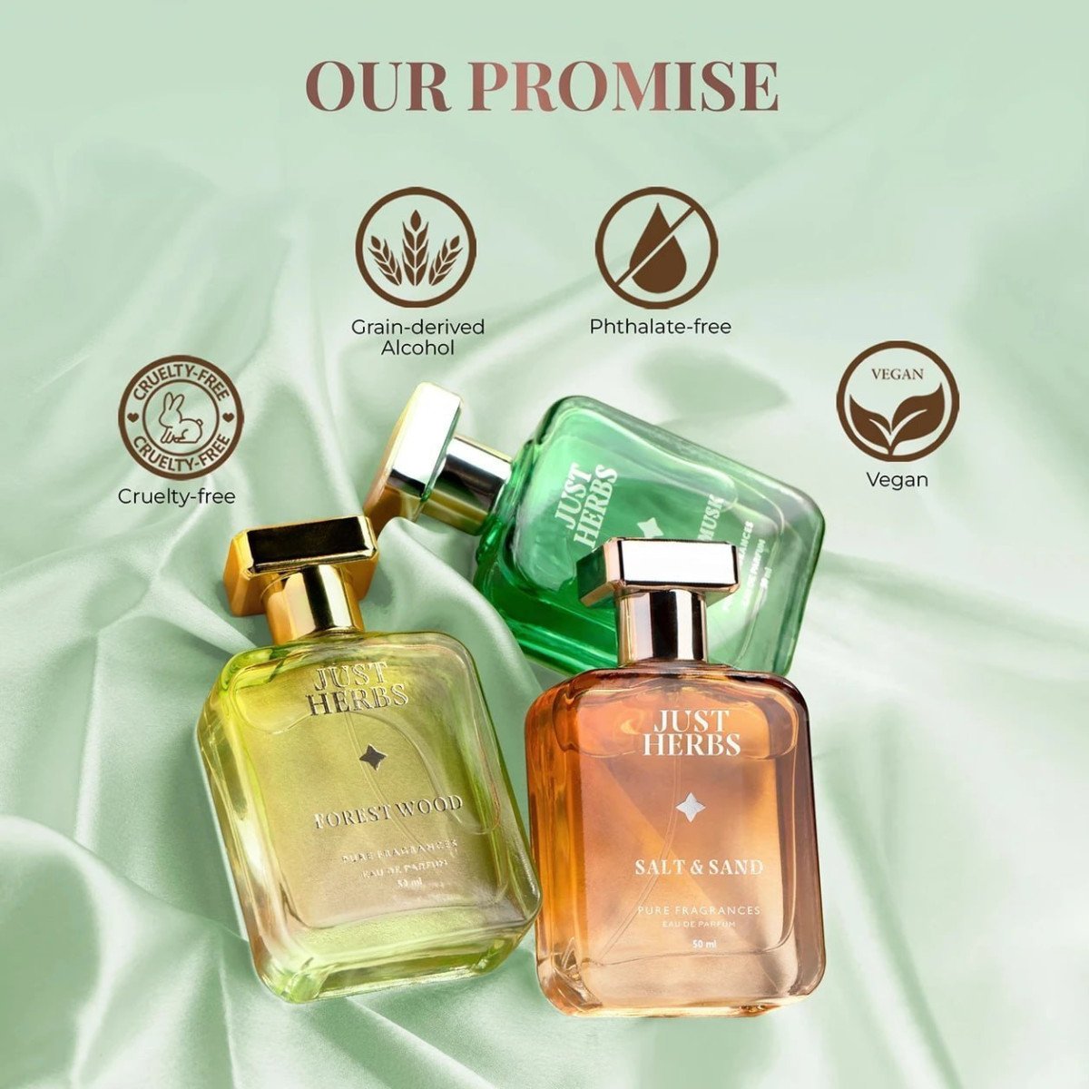 Just Herbs Perfume Set Of 3 291