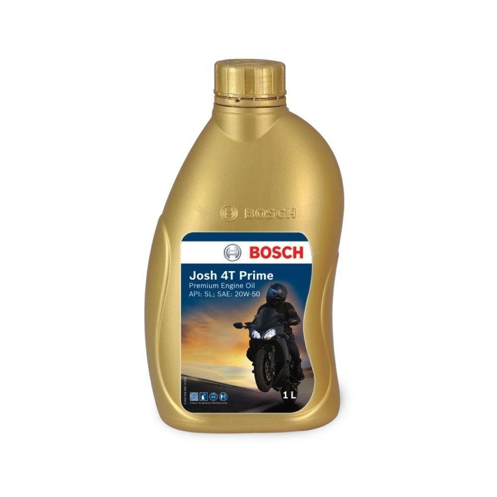 Bosch Engine Oil Josh 4t Prime 20w 50 Api Sl For Motorcycle Bikes And Scoot