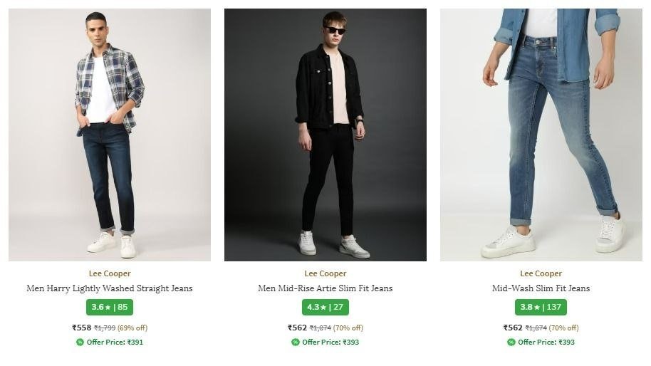 85 On Mens Jeansmaster Link Lee Cooper Jack Jones John Players Dnmx Buda Je
