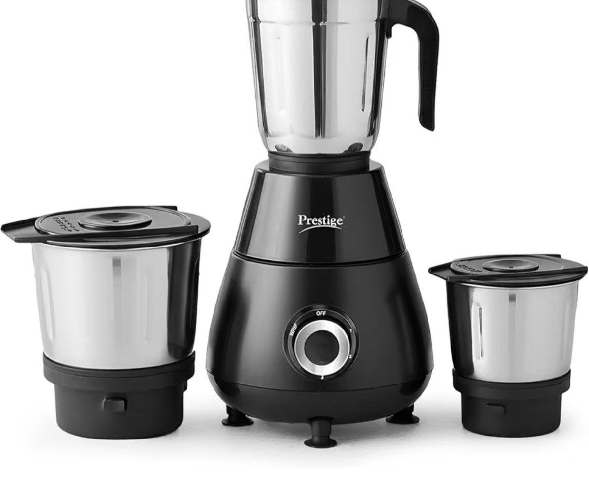 1999prestige Apex 500 Watt Mixer Grinder With 3 Stainless Steel Jars Super 