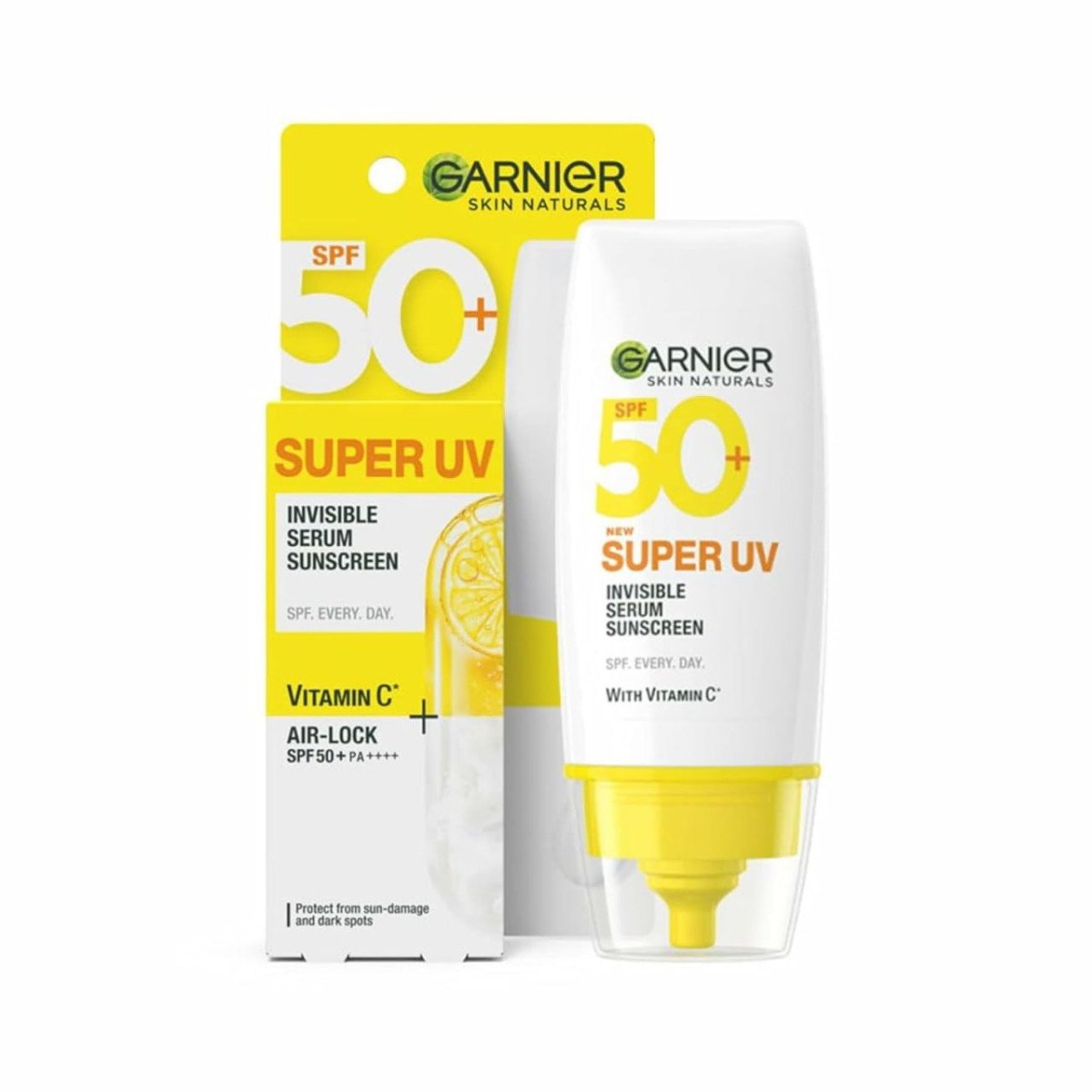 Garnier Super Uv Invisible Serum Sunscreen Spf 50 Pa Uva B For Broad Spectr