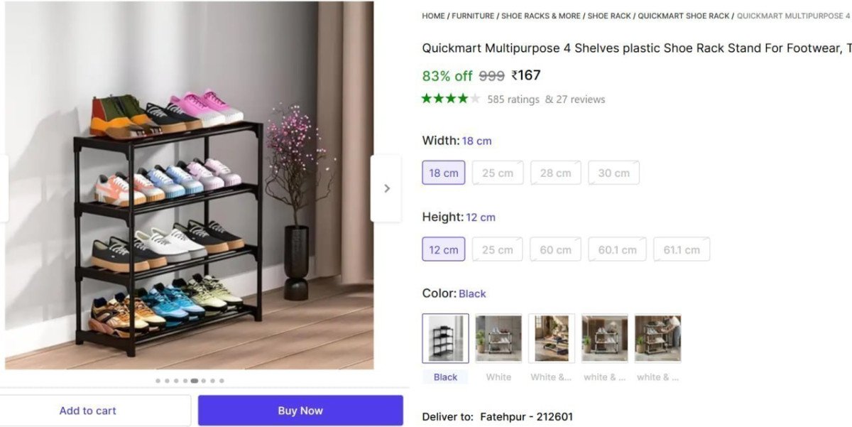 Shelves Shoes Rack 167