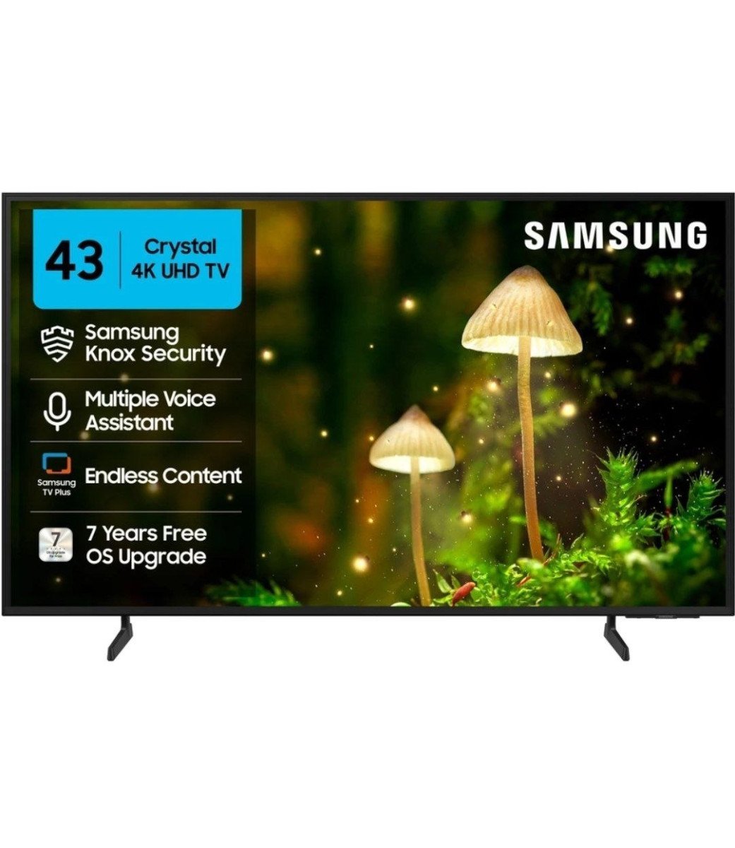 Samsung Crystal 4k Infinity Vision 108 Cm (43 Inch) Ultra Hd (4k) Led Smart