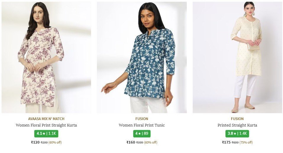 Ajio 60 On Indian Ethnicwear Starting From 120link - ajio deals today
