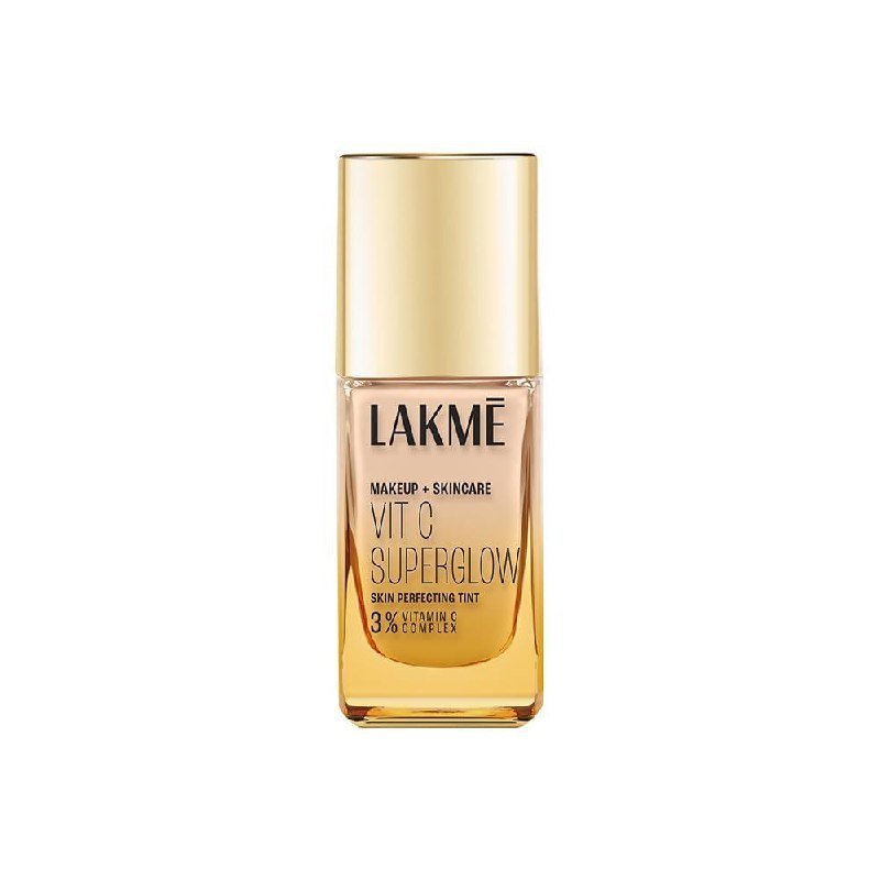 Lakme Makeup Skincare Vitc Superglow Skin Perfecting Tint 159