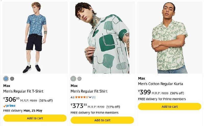75 On Max Clothing Mens Women S