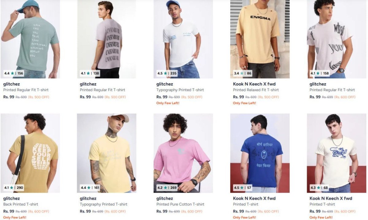 Loot 99 Men Women