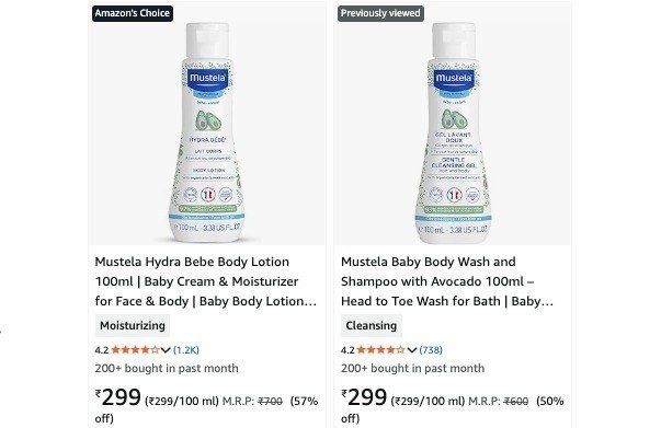 Mustela Hydra Baby Moisturizer Lotion (face Body) 299 Baby Body Wash Shampo